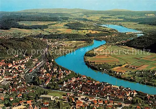 AK / Ansichtskarte Waldshut Tiengen Fliegeraufnahme Waldshut Tiengen