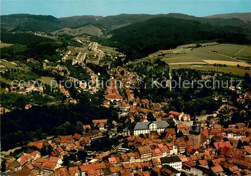 AK / Ansichtskarte Osterode_Harz Fliegeraufnahme Osterode_Harz
