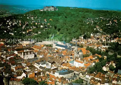 AK / Ansichtskarte Coburg Fliegeraufnahme mit Veste Coburg Coburg
