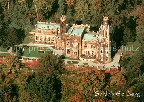 AK / Ansichtskarte Dresden Schloss Eckberg Fliegeraufnahme Dresden