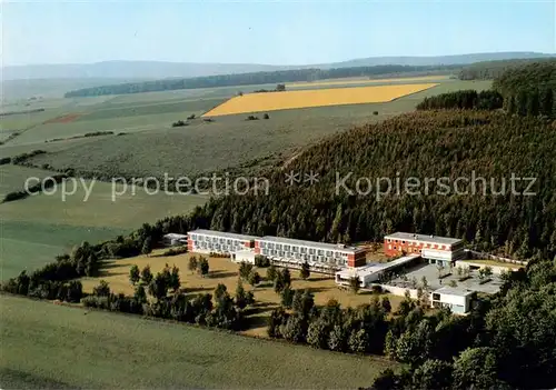 AK / Ansichtskarte Bad_Muender Schule der IG Chemie Papier Keramik Fliegeraufnahme Bad_Muender