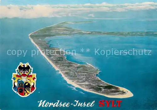 AK / Ansichtskarte Insel_Sylt Fliegeraufnahme Insel_Sylt