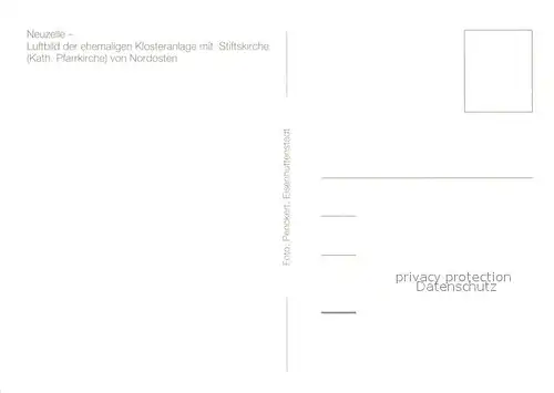 AK / Ansichtskarte Neuzelle Ehem Klosteranlage mit Stiftskirche Fliegeraufnahme Neuzelle