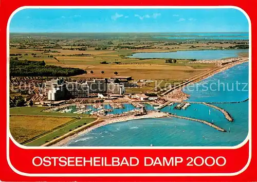 AK / Ansichtskarte Damp_Ostseebad Fliegeraufnahme Damp_Ostseebad