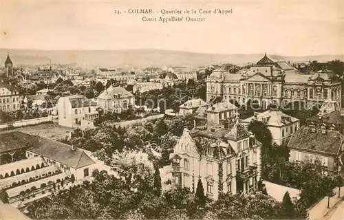 AK / Ansichtskarte Colmar_Haut_Rhin_Elsass Quartier de la Cour d Appel Colmar_Haut_Rhin_Elsass
