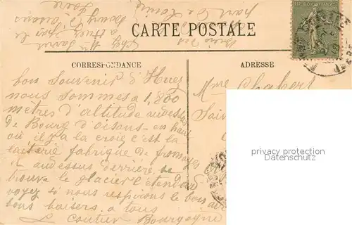 AK / Ansichtskarte Oisans Village d Huez Oisans