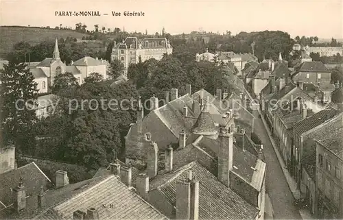AK / Ansichtskarte Paray le Monial Vue generale Paray le Monial