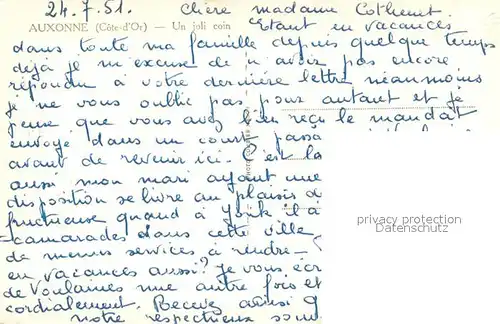 AK / Ansichtskarte Auxonne Un joli coin Auxonne