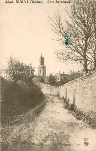AK / Ansichtskarte Trigny Cote Berthaud Stadtmauer Trigny