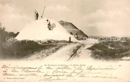 AK / Ansichtskarte Le_Pouliguen Un mulon de sel Le_Pouliguen