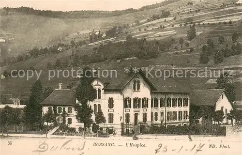 AK / Ansichtskarte Bussang_Vosges Hospice Bussang Vosges