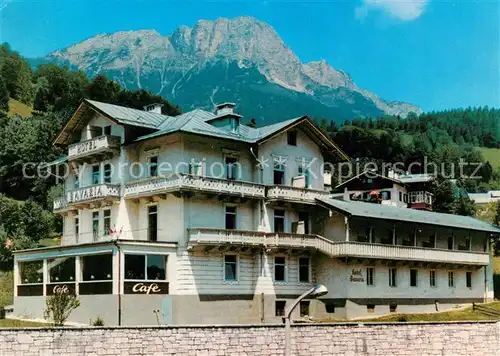 AK / Ansichtskarte Berchtesgaden Hotel Bavaria mit Untersberg Berchtesgaden