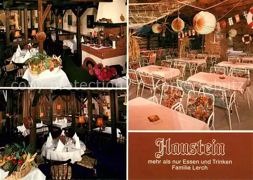 AK / Ansichtskarte Senden_Ay Gasthaus Haustein Gastraeume 
