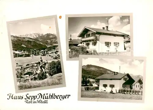AK / Ansichtskarte Reit_Winkl Haus Sepp Muehlberger Panorama Reit_Winkl