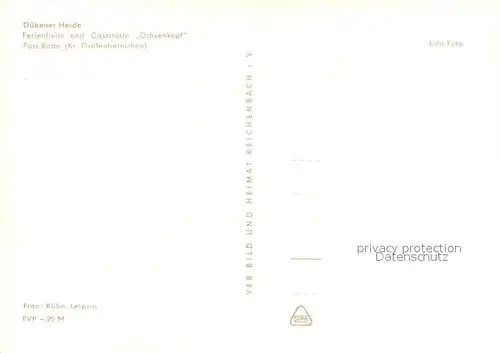 AK / Ansichtskarte Duebener_Heide Ferienheim und Gaststaette Ochsenkopf Gaststuben Duebener Heide