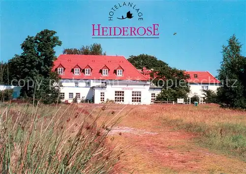 AK / Ansichtskarte Vitte_Hiddensee Hotelanlage Heiderose Vitte Hiddensee