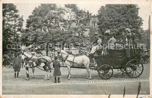 AK / Ansichtskarte Bruxelles_Bruessel Pferdekutsche Bruxelles_Bruessel