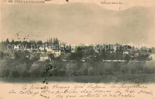 AK / Ansichtskarte Ferney Voltaire Panorama Ferney Voltaire