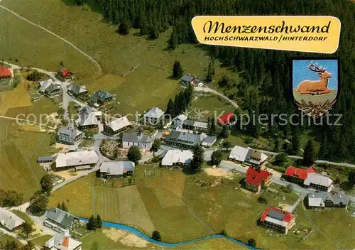 AK / Ansichtskarte Menzenschwand Hoehenluftkurort am Feldberg Schwarzwald Fliegeraufnahme Menzenschwand