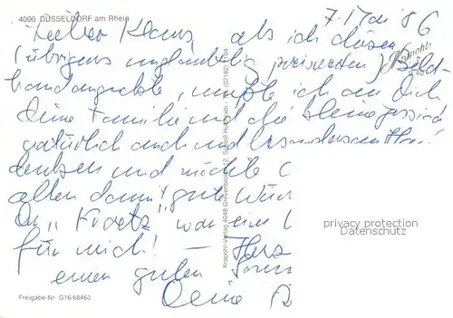 AK / Ansichtskarte Duesseldorf Stadtzentrum Fliegeraufnahme Duesseldorf