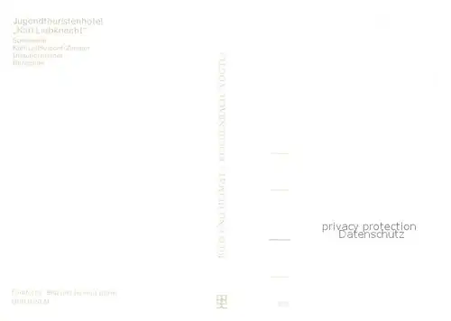 AK / Ansichtskarte Oberwiesenthal_Erzgebirge Jugendtouristenhotel Karl Liebknecht Speisesaal Karl Liebknecht Zimmer Urlauberzimmer Rezeption Oberwiesenthal Erzgebirge