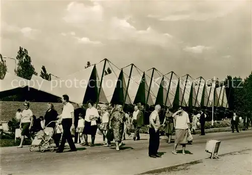 AK / Ansichtskarte Erfurt Internationale Gartenbauausstellung Zeltgaststaette Erfurt