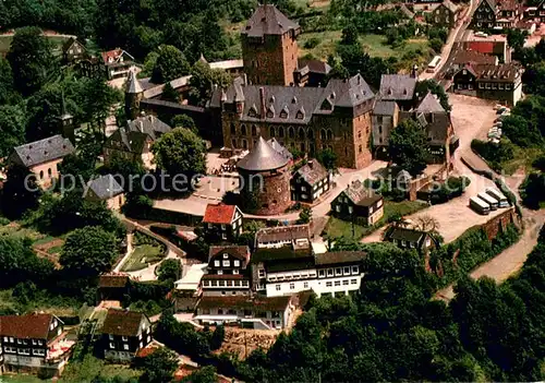 AK / Ansichtskarte Burg_Wupper Schloss Burg Fliegeraufnahme Burg Wupper