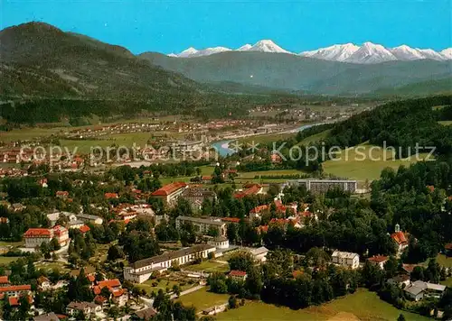 AK / Ansichtskarte Bad_Toelz Fliegeraufnahme Isartal und Tiroler Alpen Bad_Toelz