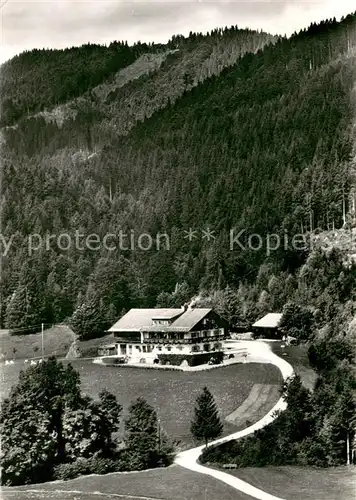 AK / Ansichtskarte Bad_Wiessee Berggasthof Sonnenbichl Bad_Wiessee