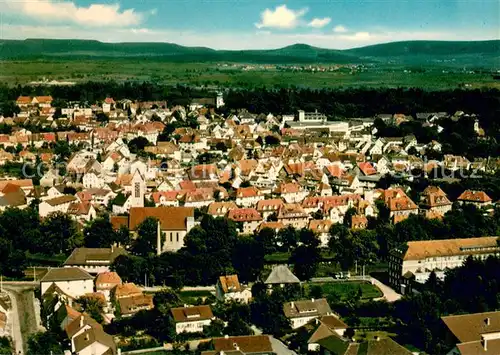 AK / Ansichtskarte Donaueschingen Fliegeraufnahme Donaueschingen