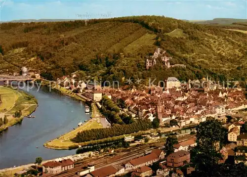 AK / Ansichtskarte Wertheim_Main Fliegeraufnahme Wertheim Main