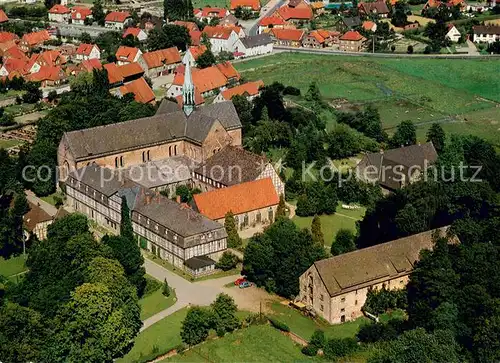 AK / Ansichtskarte Loccum Ehem Zisterzienserkloster Ev luth Prediger Seminar Fliegeraufnahme Loccum
