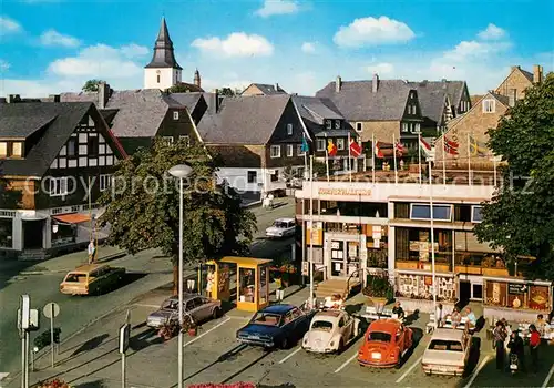 AK / Ansichtskarte Winterberg_Hochsauerland Untere Pforte mit Kurverwaltung Winterberg_Hochsauerland