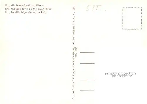 AK / Ansichtskarte Linz_Rhein Restaurant Cafe Burghof Linz_Rhein