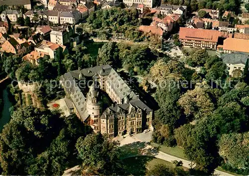 AK / Ansichtskarte Detmold Residenzschloss Fliegeraufnahme Detmold