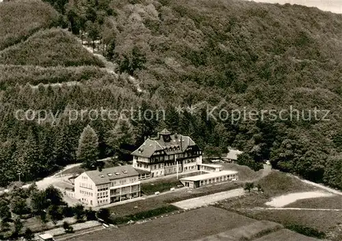 AK / Ansichtskarte Bad_Wildungen Kinderkurheim Reinhardshausen Fliegeraufnahme Bad_Wildungen