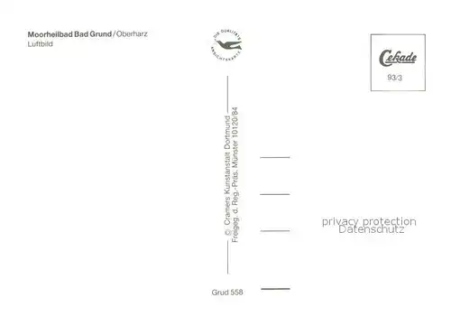 AK / Ansichtskarte Bad_Grund Fliegeraufnahme Bad_Grund