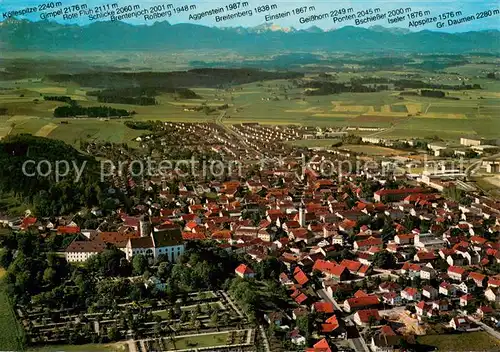 AK / Ansichtskarte Marktoberdorf Fliegeraufnahme Marktoberdorf