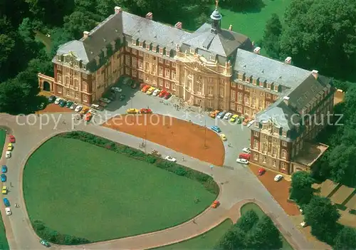 AK / Ansichtskarte Muenster_Westfalen Schloss Fliegeraufnahme Muenster_Westfalen