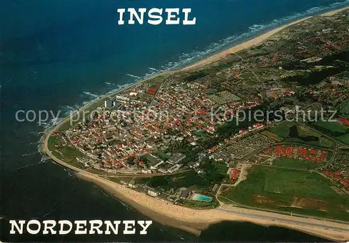 AK / Ansichtskarte Norderney_Nordseebad Fliegeraufnahme Norderney_Nordseebad