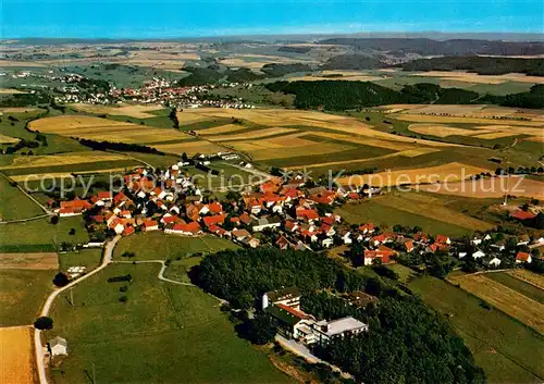 AK / Ansichtskarte Rhenegge Fliegeraufnahme Ferienland Waldeck Rhenegge