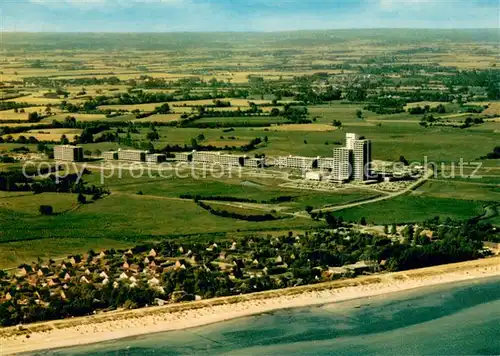 AK / Ansichtskarte Schoenberg_Holstein Ferienzentrum Holm Fliegeraufnahme Schoenberg_Holstein