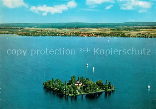 AK / Ansichtskarte Steinhuder_Meer Schloss und Insel Wilhelmstein Fliegeraufnahme Steinhuder Meer