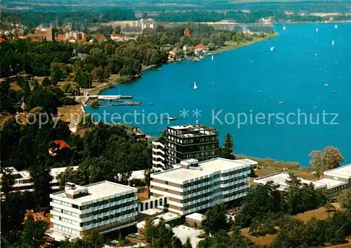 AK / Ansichtskarte Bad_Zwischenahn Fliegeraufnahme mit Kurklinik Bad_Zwischenahn