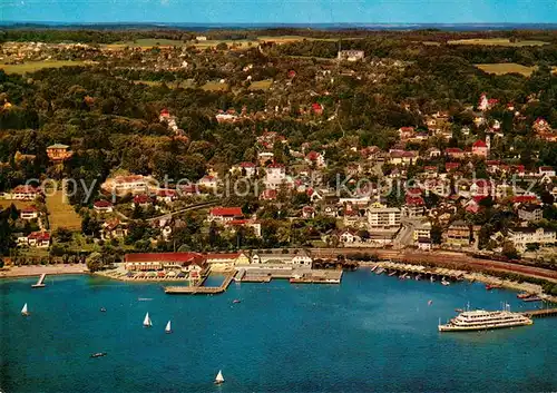AK / Ansichtskarte Starnberg Fliegeraufnahme mit Soecking Starnberg