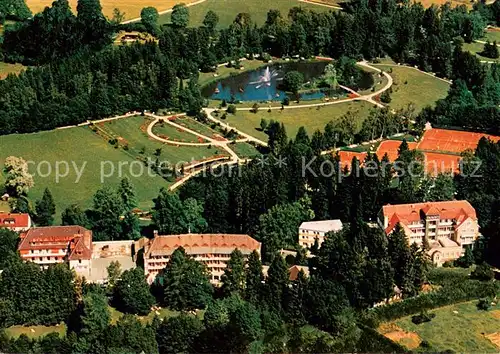 AK / Ansichtskarte Bad_Woerishofen Kurhotel Sanatorium Sonnenhof Fliegeraufnahme Bad_Woerishofen