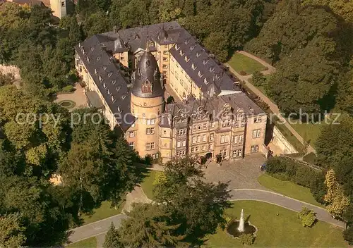 AK / Ansichtskarte Detmold Fuerstl Residenzschloss Fliegeraufnahme Detmold