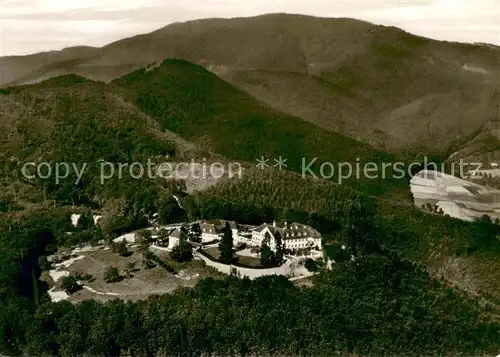 AK / Ansichtskarte Hochblauen Schloss Buergeln Fliegeraufnahme Hochblauen