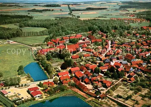 AK / Ansichtskarte Ebstorf Klosterflecken Ebstorf Fliegeraufnahme Ebstorf