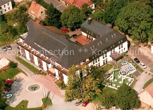 AK / Ansichtskarte Oybin Hotel Oybiner Hof Fliegeraufnahme Oybin